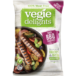 Photo of Vegie Delights Plant Based Thick BBQ Sausages 300g 300g
