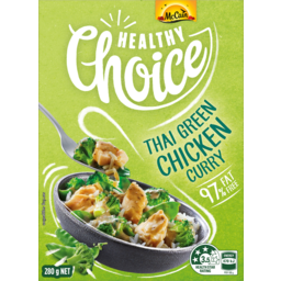 Photo of Mccain Healthy Choice 97% Fat Free Thai Green Curry 280g