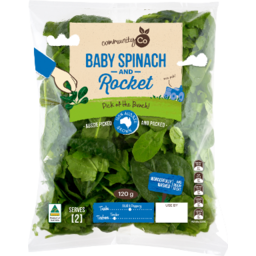 Photo of Community Co Baby Spinach & Rocket 120g