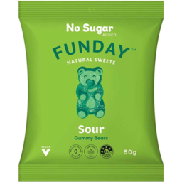 Photo of Funday Sweets Sour Vegn Gummy Bears