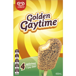Photo of Streets Golden Gaytime Ice Cream 4 Pack