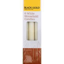 Photo of BLACK AND GOLD HOUSEHOLD 6PK