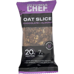 Photo of My Muscle Chef Oat Slice Chocolate & Almond