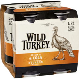 Photo of Wild Turkey & Cola Can