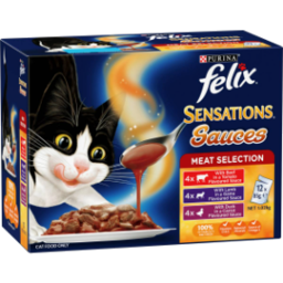 Photo of Purina Felix Sensations Meat 12x85gm