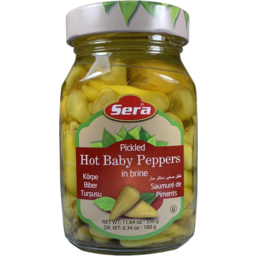 Photo of Sera Hot Baby Peppers 330g