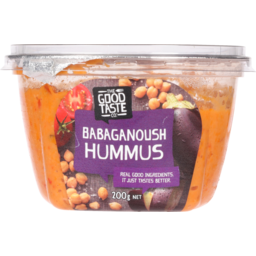 Photo of The Good Taste Company Hummus Babgnoush 200g
