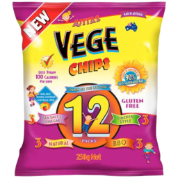 Photo of Vege Chips Gluten Free 12pk