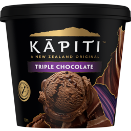 Photo of Kapiti Ice Cream Triple Chocolate 1L