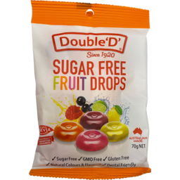 Photo of Double D S/F Fruit Drops 70gm