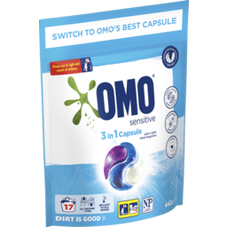 Photo of Omo Laundry Capsules 3in1 Sensitive 17 Pack 442 G 