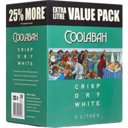 Photo of Coolabah Crisp Dry White Cask 5l
