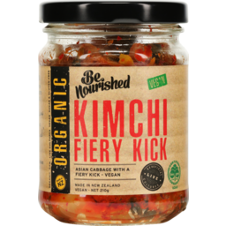 Photo of Be Nourished Organic Kimchi Asian Cabbage 210g