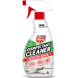 Photo of White King Disinfectant Cleaner Citrus Spray 500mll