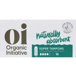 Photo of Organic Initiative Super Tampons 16 Pack