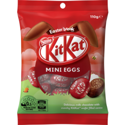 Photo of Nestle Kitkat Milk Chocolate Mini Easter Eggs 110gm