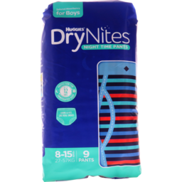 Photo of Dry Nites Boys Convenience 9 Size 5 8-15 Years
