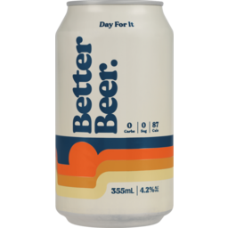 Photo of Better Beer Zero Carb Lager Can
