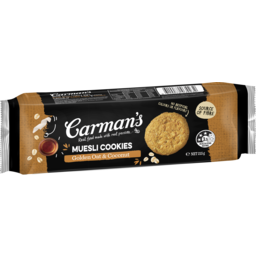 Photo of Carman's Muesli Cookies Golden Oat & Coconut 215g 215g