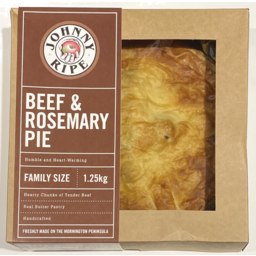 Photo of Johnny Ripe Pie Beef & Rosemary 1.25kg
