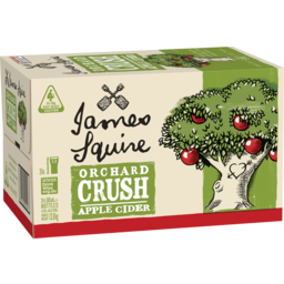 Photo of James Squire Orchard Crush Apple Cider Bottle Carton