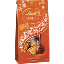 Photo of Lindt Lindor Milk Orange Bag 123gm
