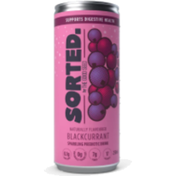 Photo of SORTED Blackcurrant Sparkling Prebiotic Drink 