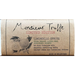 Photo of Monsieur Truffe 58% Dark Limoncello Spritz Chocolate 