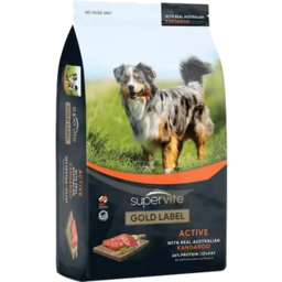 Photo of Supervite Dried Dog Food Active Gold Label Kangaroo 3kg