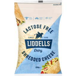 Photo of Liddells Lactose Free Shredded Cheese 250g