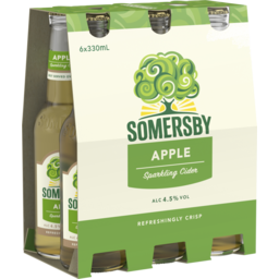 Photo of Somersby Apple Sparkling Cider 4.5% 6 X 330ml Bottle 6.0x330ml