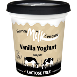 Photo of Yoghurt FLEURIEU VANILLA lactose free