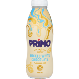 Photo of Primo Flavoured Milk White Chocolate 500ml