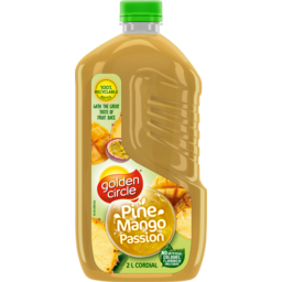 Photo of Cordial, Golden Circle Pine Mango Passion Fruit Cordial 2 litre