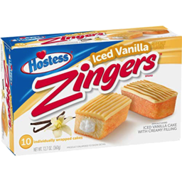 Photo of Hostess Zingers Iced Vanilla 10 Pack 360g