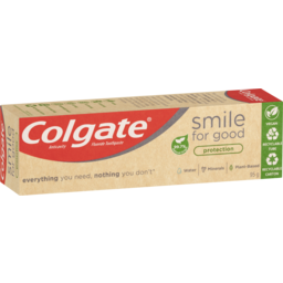 Photo of Colgate Smile For Good Protection Toothpaste , Recyclable Tube And Vegan Formula