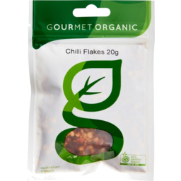 Photo of Gourmet Organic Chilli Flakes 20g
