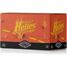 Photo of Brothers Beer Helles Lager 6 X 330ml