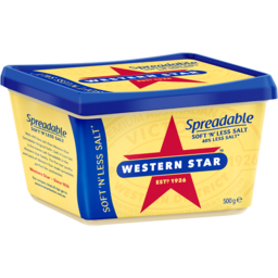 Photo of Western Star Spreadable Salt Reduced Tub 500gm