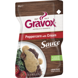 Photo of Gravox® Peppercorn With Cream Sauce Liquid Pouch 165g