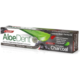 Photo of Aloe Dent - Charcoal Toothpaste