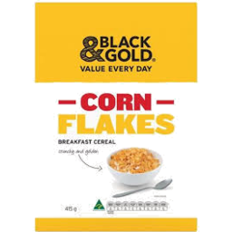 Photo of Black And Gold Corn Flakes 415gm