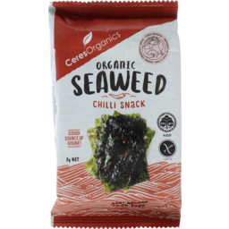 Photo of Ceres Organics Ceresorganics Organic Seaweed Chilli Snack