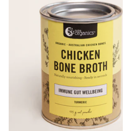 Photo of Nutra Organics Chicken Bone Broth with Tumeric 125g