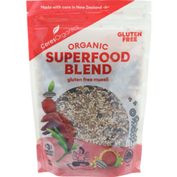 Photo of Ceres Organics Muesli Gluten Free Super Grain Fruit Mix