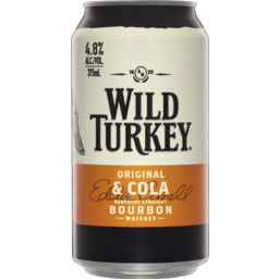 Photo of Wild Turkey & Cola Can