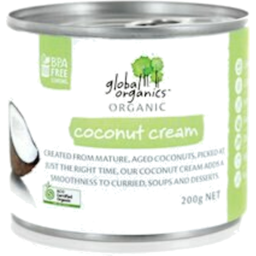 Photo of Global Organics Coconut Cream 200g