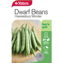 Photo of Yates Dwarf Beans Hawkesbery Wonder Seed Packet
