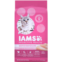 Photo of Iams Dry Cat Food Sensitive Skin Digestion with Turkey