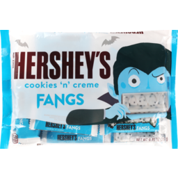 Photo of Hershey's Chocolate Fangs Cookies N Creme 265g